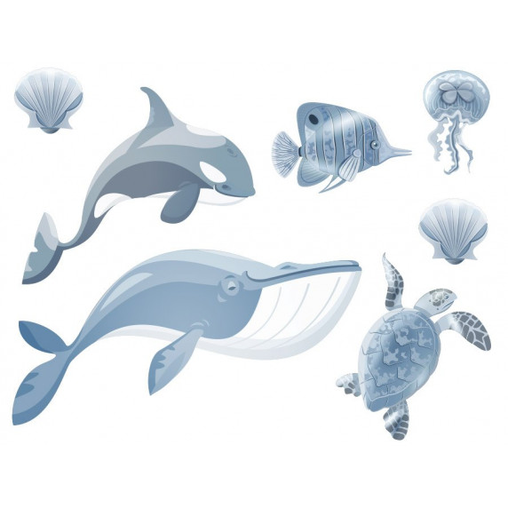 Falmatrica ANIMALS Ocean WHALE - Óceán világa