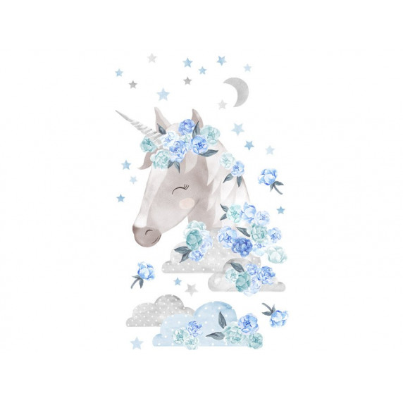 Falmatrica SECRET GARDEN Unicorn - Egyszarvú kék