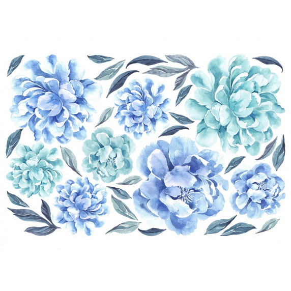 Falmatrica SECRET GARDEN Peonies - Virágok kék