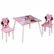 Gyerekasztal székekkel - Minnie egeres II Előnézet