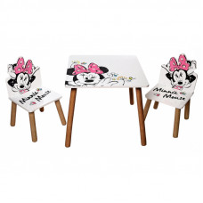 Gyerekasztal székekkel - Minnie egeres STAR0577 Előnézet