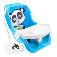 Gyerekhinta műanyag Inlea4Fun Panda - kék 