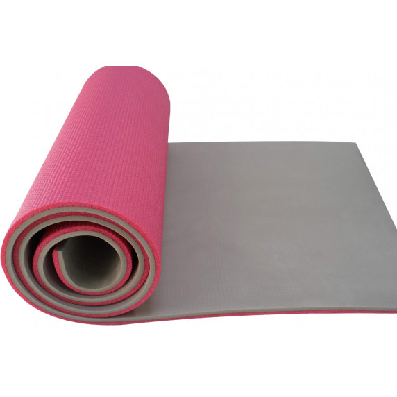 Jógamatrac, tornaszőnyeg AGA Yoga - rózsaszín