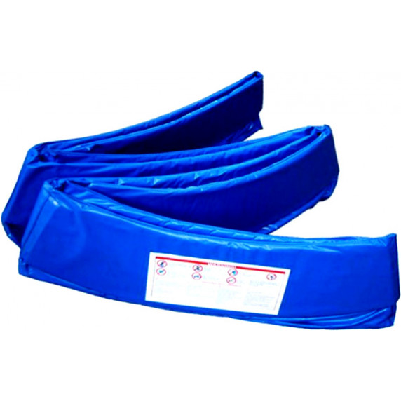 Trambulin külső védőhálóval 400 cm cm AGA SPORT PRO + létra és cipőtartó - Kék