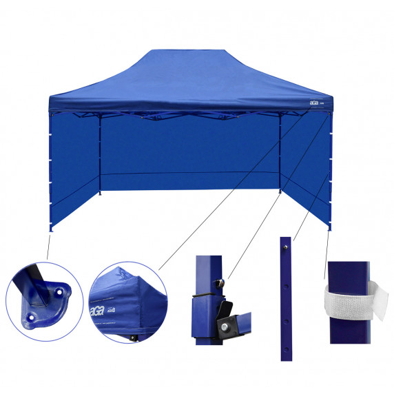 Kerti sátor PARTY AGA 3x4,5 m - Kék