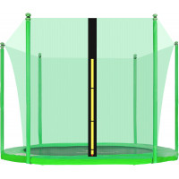 Belső védőháló 250 cm átmérőjű trambulinhoz 6 rudas AGA MR1508IN-6LG - Világos zöld 