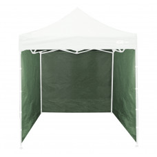 Oldalfal kerti sátorhoz  3x3 m  AGA - Zöld Előnézet