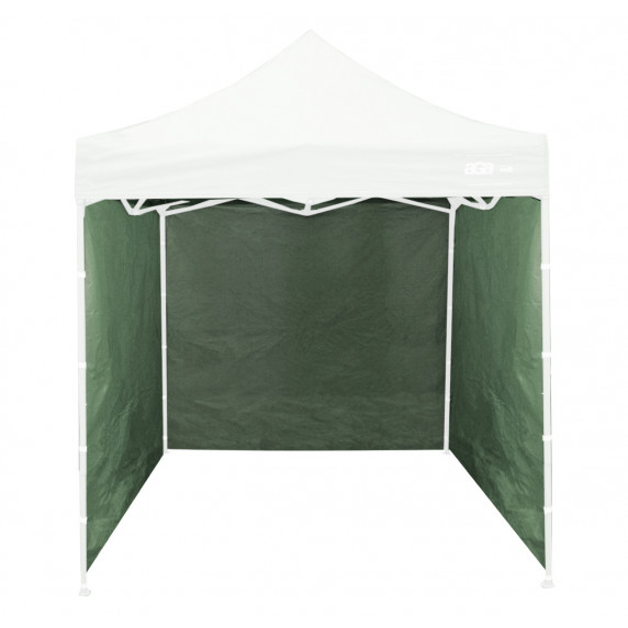 Oldalfal kerti sátorhoz AGA 2x2 m - Zöld