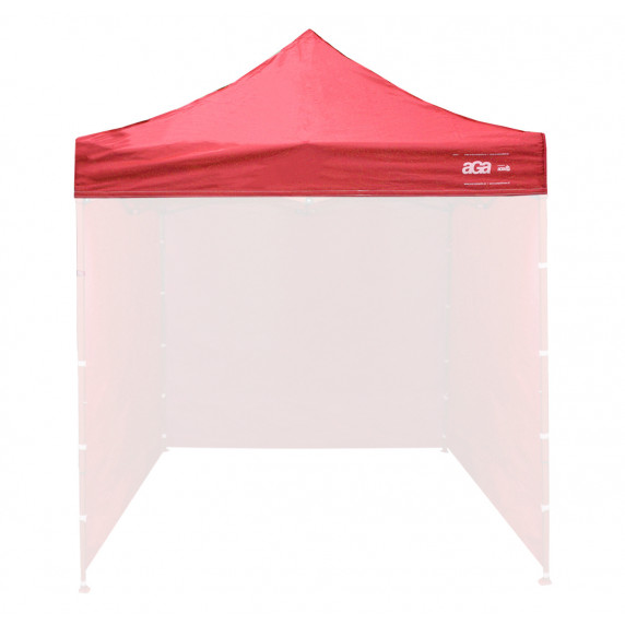 Tartalék tetőponyva kerti sátorhoz 2x2 m AGA - Piros