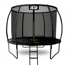 Trambulin belső védőhálóval létrával 305cm Aga SPORT EXCLUSIVE -  fekete Előnézet