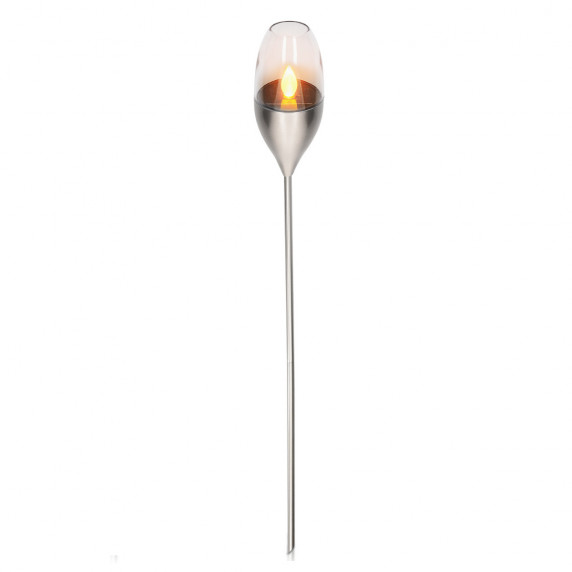 Lángokat imitáló napelemes lámpa Kynast 112cm - 65616