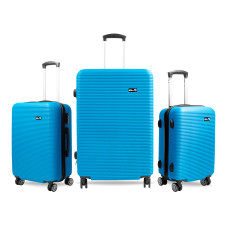 Bőrönd szett Aga Travel MR4651-LightBlue- Kék Előnézet