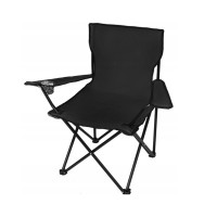 Összecsukható kemping szék MALATEC Relax - Fekete 