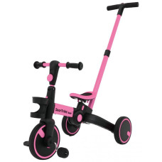Gyermek tricikli Happy Bike 3in1 - rózsaszín Előnézet