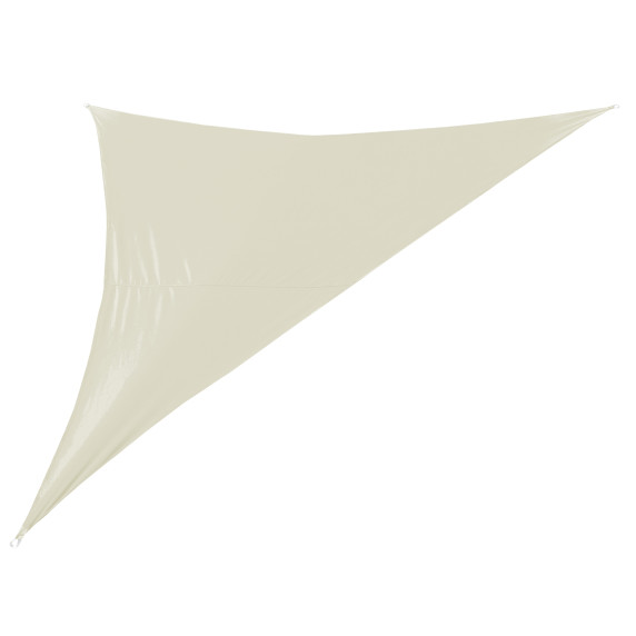 Háromszög alakú árnyékoló, napvitorla Linder Exclusiv MC2018B 3,6 x 3,6 x 3,6 m - Bézs