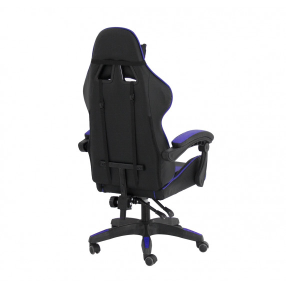 Gamer szék Aga MR2080BLUE - Fekete/kék