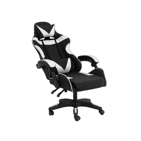 Gamer szék Aga MR2080WHITE - Fekete/fehér