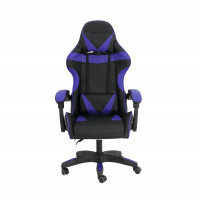 Gamer szék Aga MR2080BLUE - Fekete/kék 