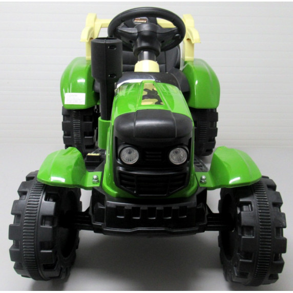 Elektromos traktor utánfutóval R-Sport C2- zöld
