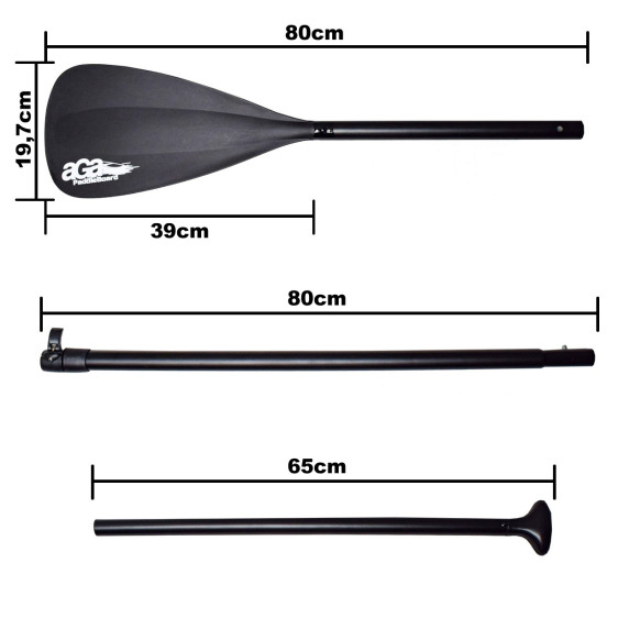 Evezőlapát paddleboardhoz MR5022 Double , dupla evező