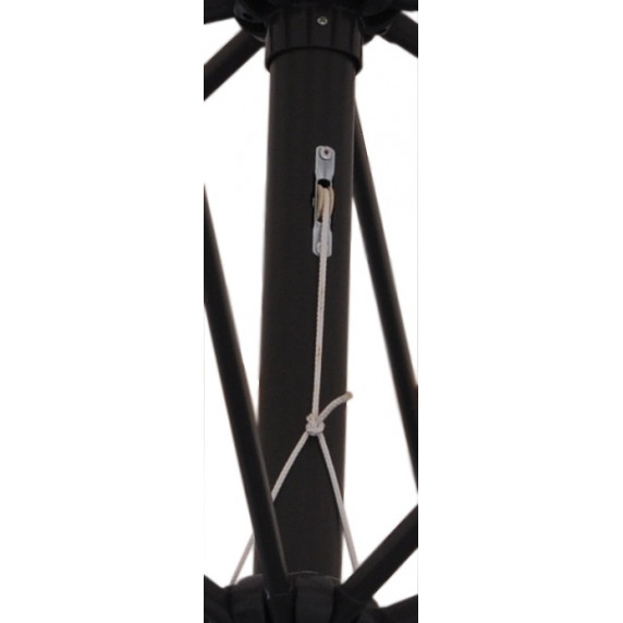 Szögletes kerti napernyő 250 cm LINDER EXCLUSIV MC2212 - Bézs