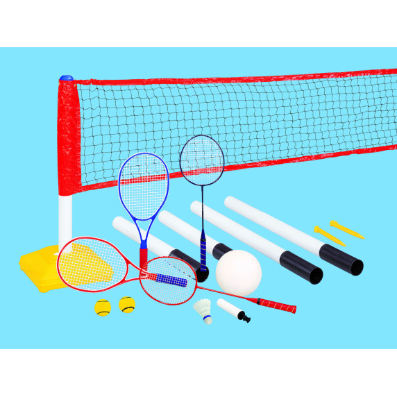 Badminton háló 3az1-ben AGA JC-238A