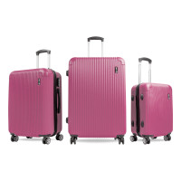 Bőrönd szett Aga Travel MR4652 Pink 