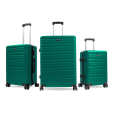 Bőrönd készlet AGA Travel MR4657-Dark Green - Sötétzöld Előnézet