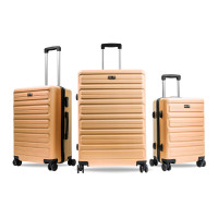 Bőrönd készlet  AGA Travel MR4657-Orange - Narancssárga 