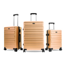 Bőrönd készlet  AGA Travel MR4657-Orange - Narancssárga Előnézet