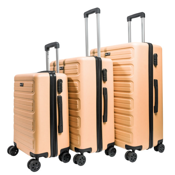 Bőrönd készlet  AGA Travel MR4657-Orange - Narancssárga