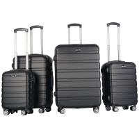 Bőrönd készlet AGA Travel MR4659-Black - Fekete 