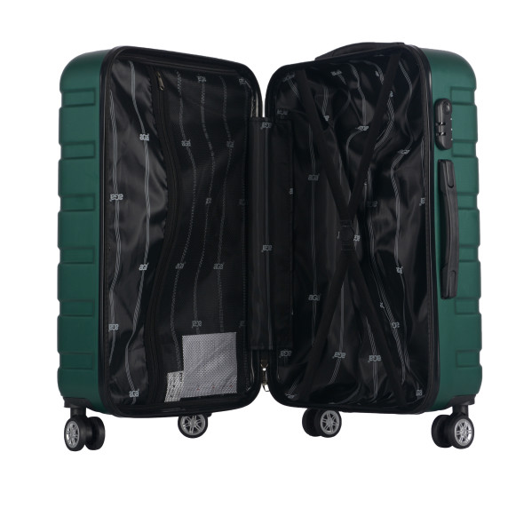 Bőrönd készlet AGA Travel MR4659-Dark Green - Sötétzöld