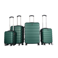 Bőrönd készlet AGA Travel MR4659-Dark Green - Sötétzöld 