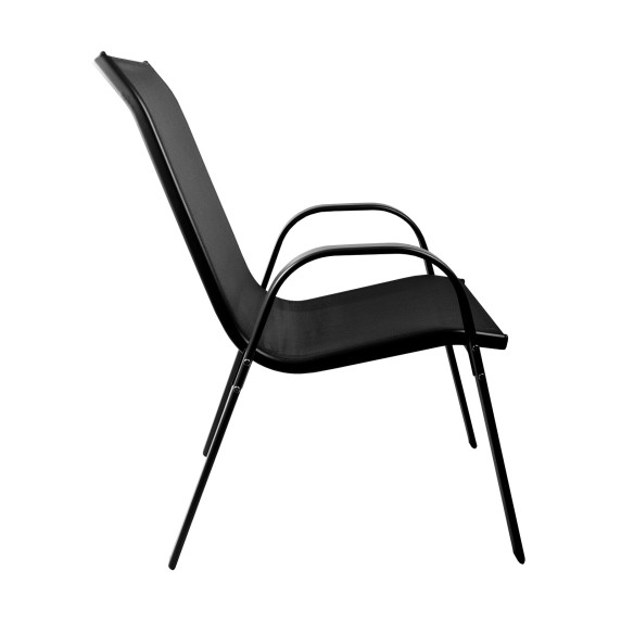 Kerti szék 2 darab AGA MR4400BC-2 - Fekete