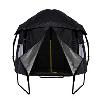 Trambulin sátor  Aga EXCLUSIVE 250 cm (8 láb) -Fekete 