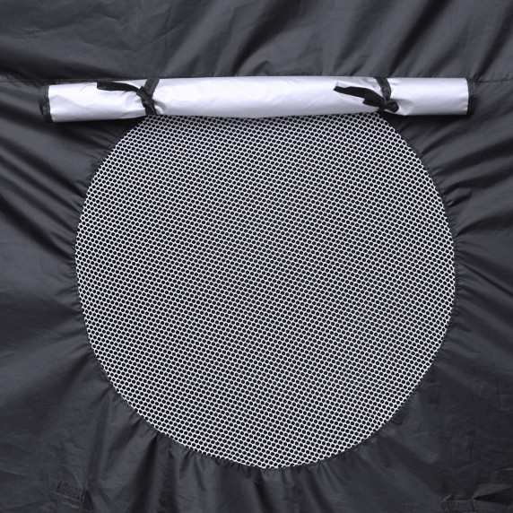 Trambulin sátor  Aga EXCLUSIVE 250 cm (8 láb) -Fekete