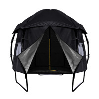 Trambulin sátor  Aga EXCLUSIVE 305 cm(10 láb) -Fekete 