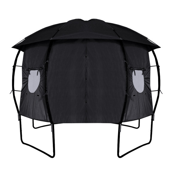 Trambulin sátor AGA EXCLUSIVE 366 cm (12 láb) - Fekete