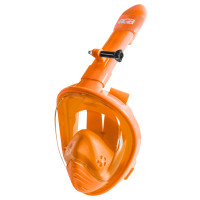 Teljes arcos búvármaszk Snorkeling XS AGA DS1111OR - Narancssárga 