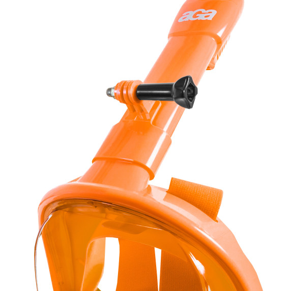 Teljes arcos búvármaszk Snorkeling XS AGA DS1111OR - Narancssárga