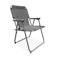 Összecsukható kerti szék AGA OXFORD MR2124-Grey - szürke 