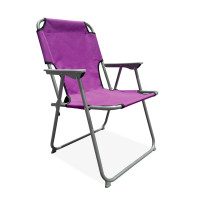 Összecsukható kerti szék AGA OXFORD MR2124-Purple - lila 