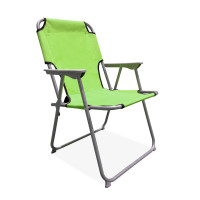Összecsukható kerti szék AGA OXFORD MR2124-LightGreen - világos zöld 