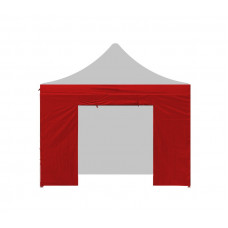 Oldalfal kerti sátorhoz bejárattal AGA POP UP 2x2 m - Piros Előnézet