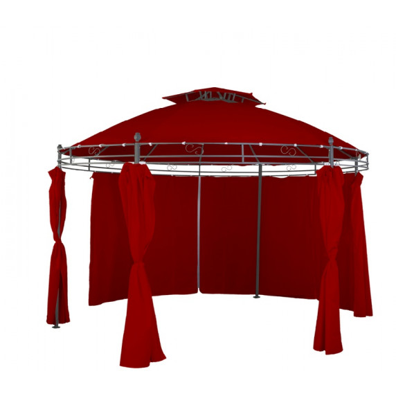 Kerti pavilon LINDER Exclusiv MC3602 - Sötét piros