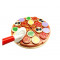 Szeletelhető játék fa pizza Aga4Kids PIZZA TOY MR6039