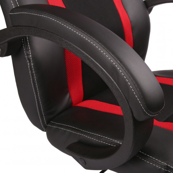 Irodai szék Aga Racing RS021 - Fekete/Piros