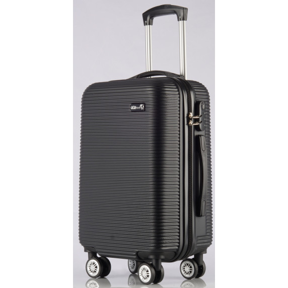 Bőrönd szett Aga Travel MR4651-Black - Fekete