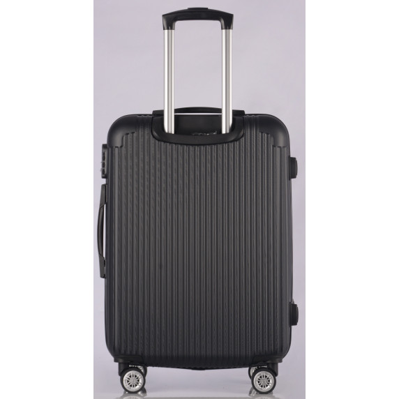 Bőrönd szett Aga Travel MR4652-Black - Fekete